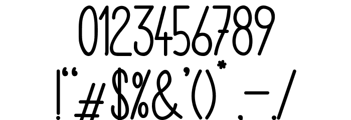 Karmina Bold Font OTHER CHARS