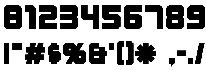 Karnivore Black Font OTHER CHARS