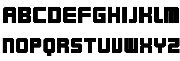 Karnivore Black Font LOWERCASE
