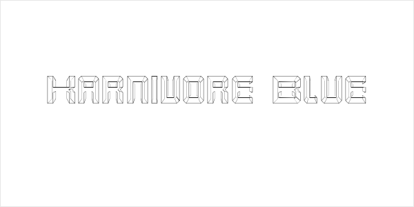 Karnivore Blue Logo