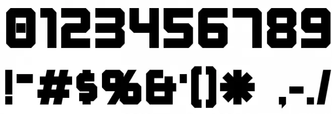 Karnivore Bold Font OTHER CHARS