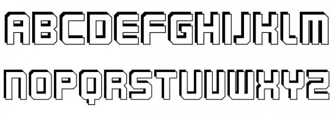Karnivore Four フォント 小文字