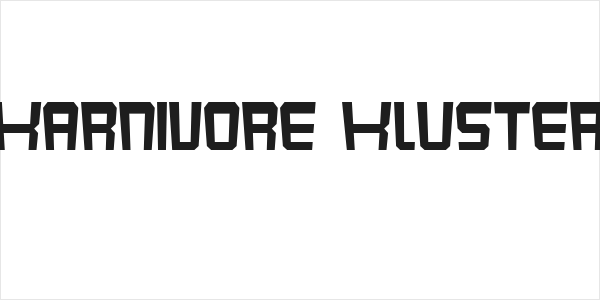 Karnivore Kluster Logo