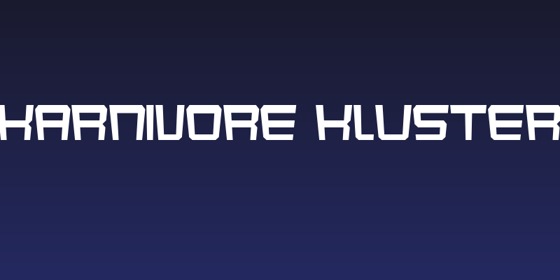 Karnivore Kluster Social Header