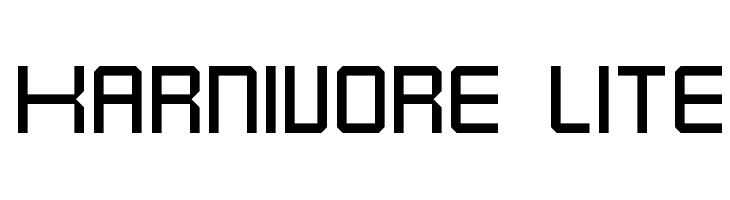Karnivore Lite Font