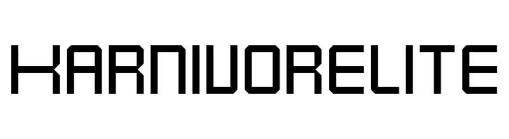Karnivore Lite  Free Fonts Download