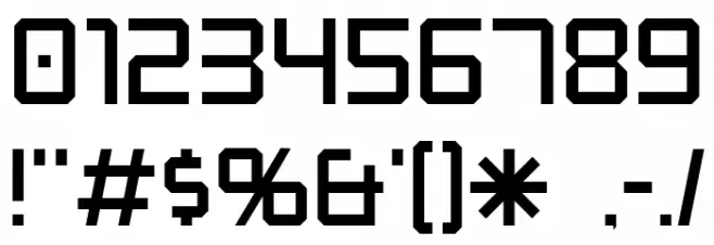 Karnivore Lite Font OTHER CHARS