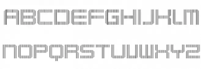 Karnivore Seven Schriftart Groß