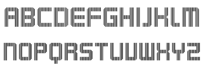 Karnivore Seven Font LOWERCASE