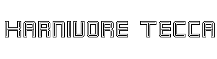Karnivore Tecca Font