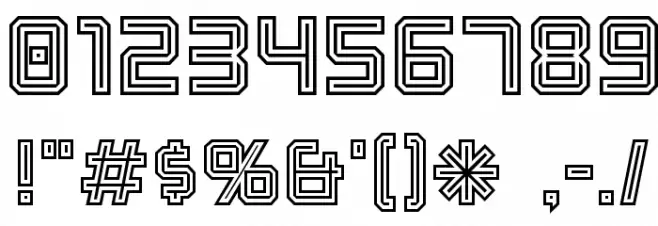 Karnivore Tecca Schriftart Anderer Schreiben