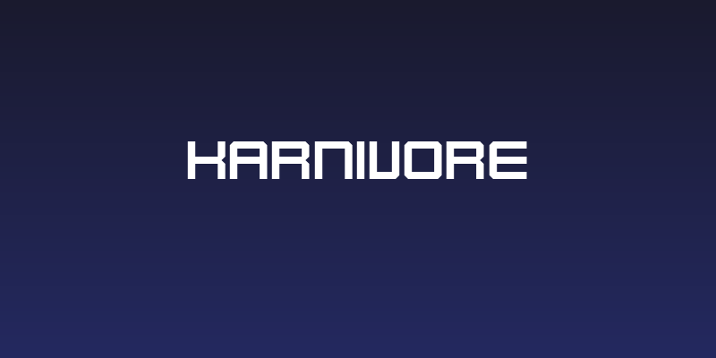 Karnivore Social Header