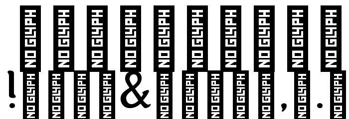 Karolina-DEMO Regular Font OTHER CHARS