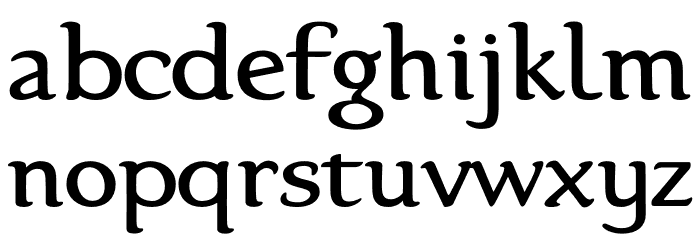 Karolina-DEMO Regular Font LOWERCASE