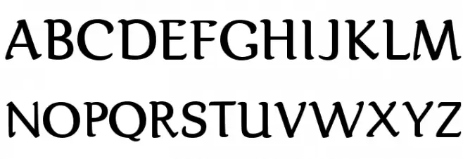 Karolina-DEMO Regular Schriftart Groß