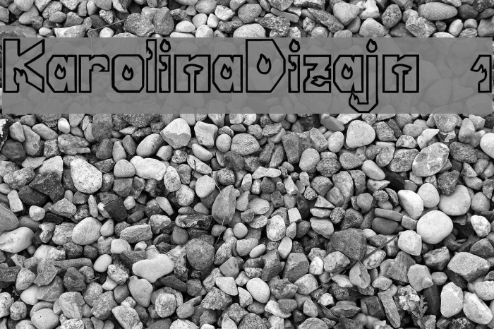KarolinaDizajn 1 Font examples