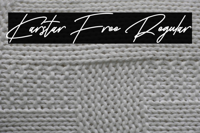 Karstar Free Regular Example 2