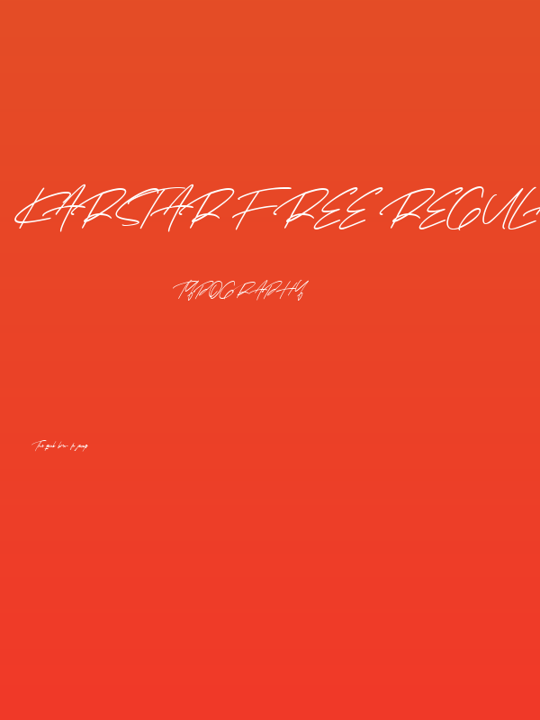 Karstar Free Regular Poster