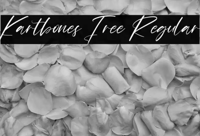 Kartbones Free Regular Font examples