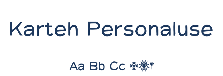 Karteh-Personaluse Font Preview