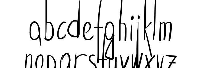 Karton Font LOWERCASE