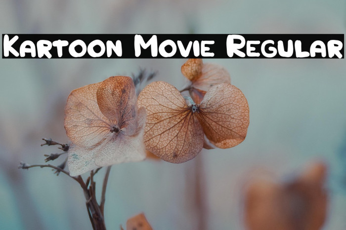 Kartoon Movie Regular Example 3