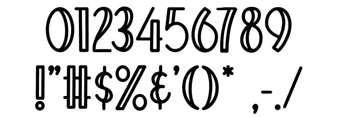 Kartoon Font OTHER CHARS
