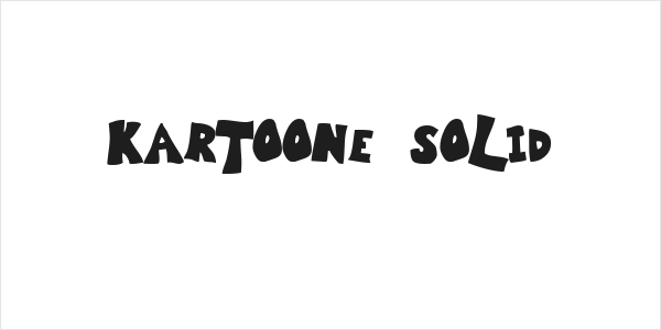 Kartoone Solid Logo