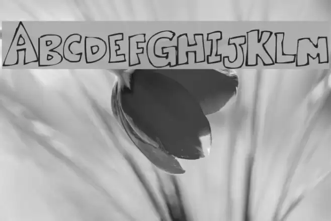 Kartoone Font examples