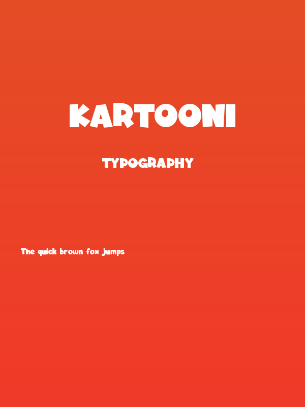 Kartooni Poster