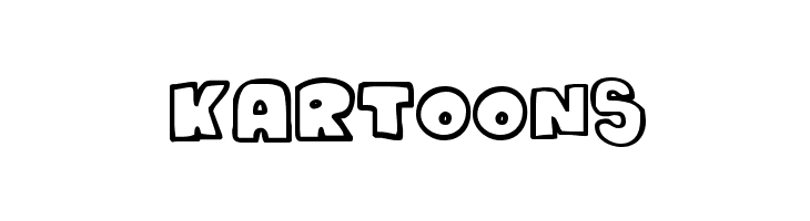 Kartoons  Descarca Fonturi Gratis