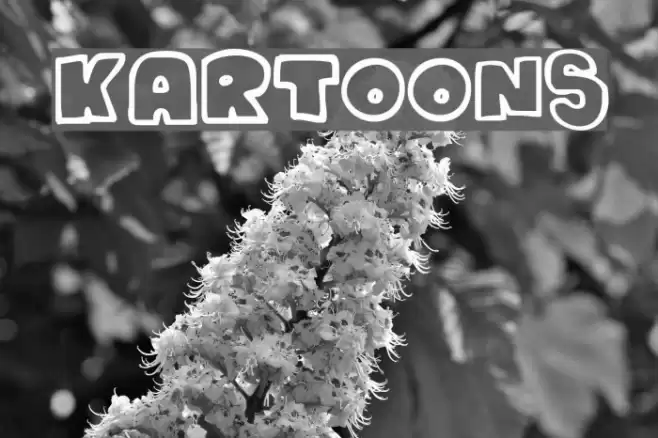 Kartoons Font examples