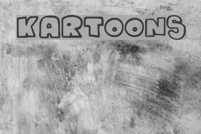 Kartoons Font examples