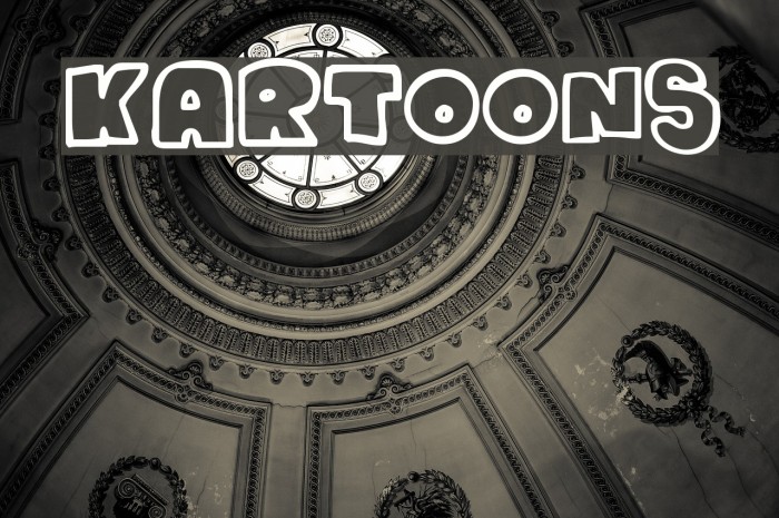 Kartoons Font examples