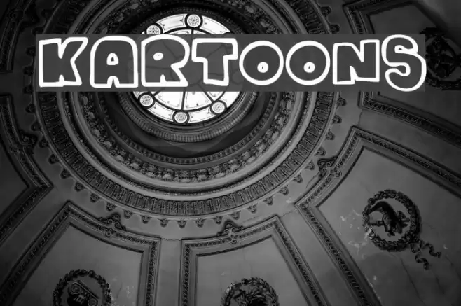 Kartoons Font examples
