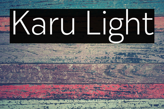 Karu Light Example 3