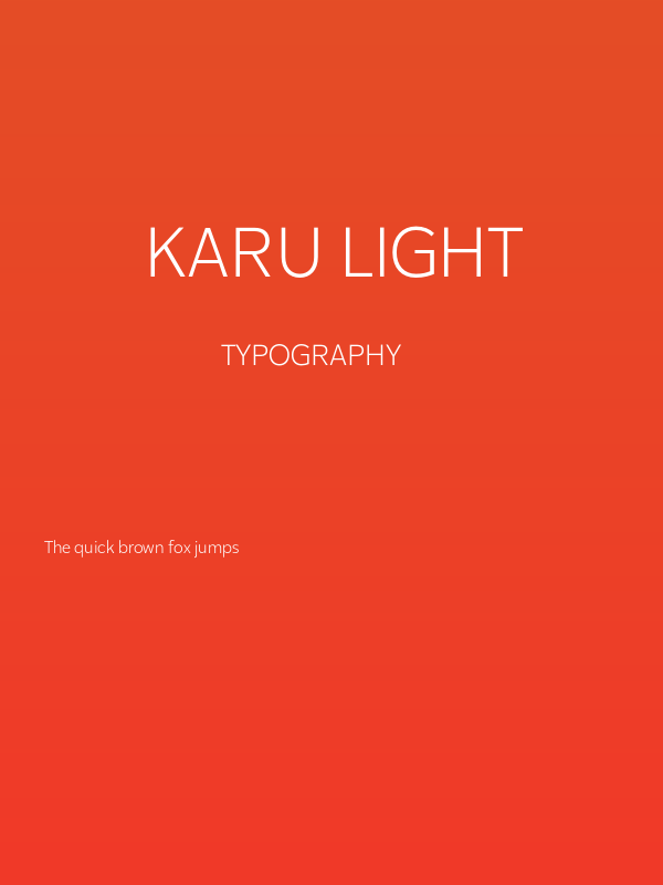 Karu Light Poster