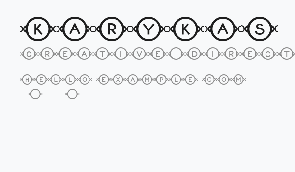 Karykas Business Card