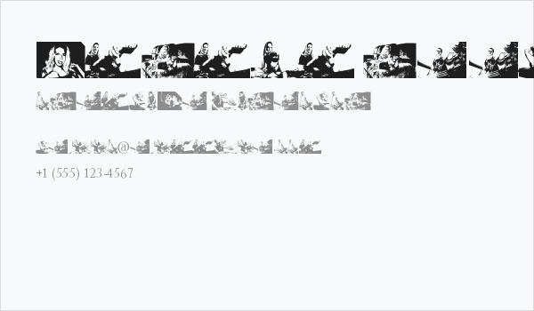 Karyna Feet Business Card