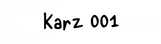 Karz 001  Fuentes Gratis Descargar
