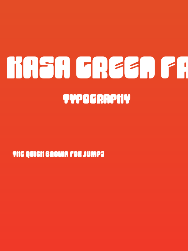 Kasa Green Free Regular Poster