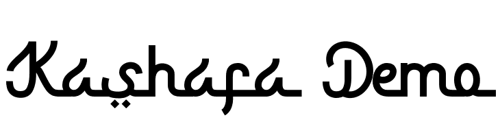 Kashafa Demo  font caratteri gratis