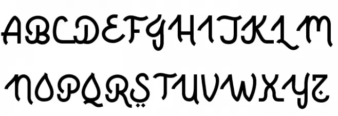 Kashafa Demo Schriftart Groß