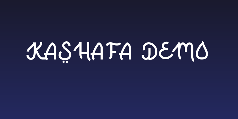 Kashafa Demo Social Header