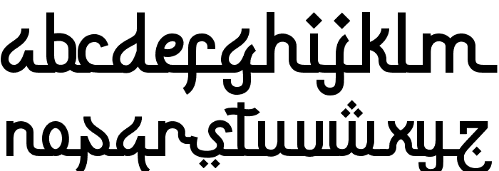 Kashafa Demo Font LOWERCASE