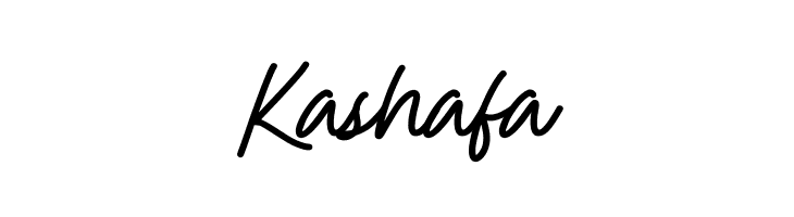 Kashafa  フリーフォントのダウンロード
