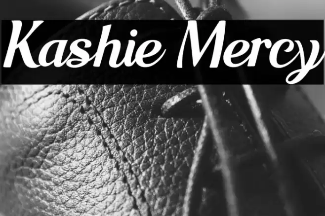 Kashie Mercy フォント examples