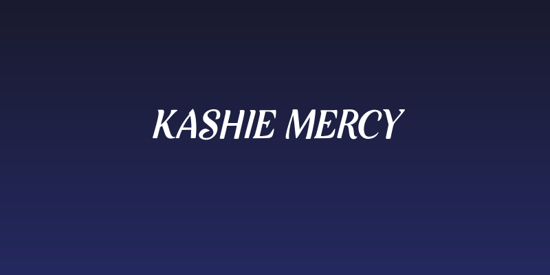 Kashie Mercy Social Header
