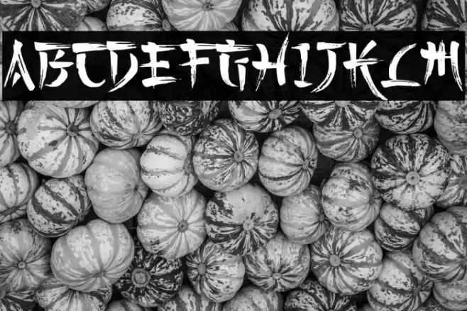 Kashima Brush Demo Font examples