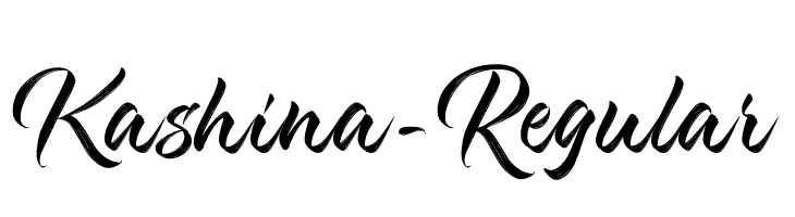 Kashina-Regular  नि: शुल्क फ़ॉन्ट्स डाउनलोड